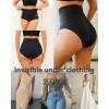 imageFINETOO Tummy Control Shapewear for Women Seamless Body Shaper Underwear High Waisted Panties Moderate Shaping Briefs S3XLB2pack