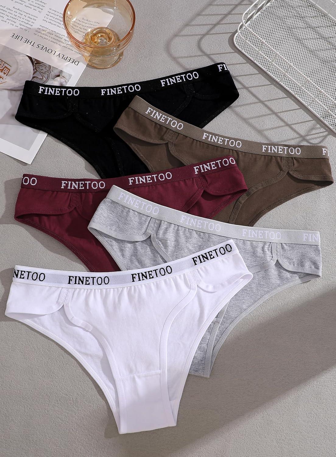imageCotton Underwear for Women Cheeky Panties Sexy Hipster Bikini Underwear Elastic Waistband Stretch Briefs 5 PackAmulticolor5 Pack