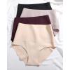 imageFINETOO Tummy Control Underwear Shapewear for Women Seamless High Waisted Panties Moderate Shaping Briefs S3XLA4pack