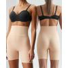 imageFINETOO HighWaisted Shapewear for Women Tummy Control Boy Shorts Seamless NoShow PantiesBeige
