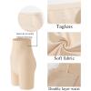 imageFINETOO HighWaisted Shapewear for Women Tummy Control Boy Shorts Seamless NoShow PantiesBeige