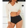 imageFINETOO Womens Underwear Seamless High Waisted Underwear for Women Silky No Show Briefs Breathable Panties for LadiesD 6pack