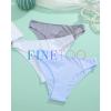 imageFINETOO 6 Pack Cotton Underwear for Women Cute Low Rise Bikini Panties High Cut Breathable Sexy Hipster Womens Cheeky SXLSet7pack