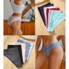 imageFINETOO 12Pack Womens Seamless Underwear No Show Cheeky Panties Invisibles Briefs Soft Stretch Bikini Hipster XSXLFloral E