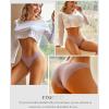 imageFINETOO Sexy Underwear for Women Lace Boyshorts Seamless Cheeky Panties for Women