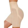 imageFINETOO Tummy Control Shapewear for Women Seamless Body Shaper underwear Smooth Girdle Under DressBeige