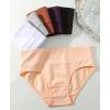 imageFINETOO Womens Underwear Cotton Cheeky Bikini Mid Rise Stretch Ladies Panties Soft Breathable Underwear Women Pack 5A Packs