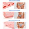 imageFINETOO Cotton Underwear for Women Sexy Low Rise Ribbed Hipster Breathable Soft Womens Bikini Girls Panties Cheeky S3XLSetb9pack