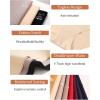 imageFINETOO Light Tummy Control Underwear Women High Waisted Briefs Plus Size Shapewear Under Dress Ladies Panties SXXXLBeige4