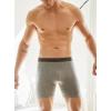 imageFINETOO Mens Underwear Boxer Briefs Soft Breathable Cotton Wide Waistband Men Underwear 3 PackBgrey3 Pack