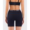image:imageFINETOO Womens Cotton Boy Shorts Underwear High Waisted Full Coverage Soft Boxer Briefs Breathable Stretch Panties 4 PackColorv1