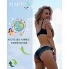 image:imageUnderwear for Women Lace Sexy Hipster V Cut No Show Bikini Panties Seamless Cheeky 5 Pack SXL