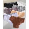 image:imageFINETOO Cotton underwear for women Cheeky Bikini Panties Low Rise Soft Lace Hipster Sexy Panty for Dailywear 6 PackColor A6