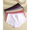 image:imageFINETOO 6 Pack Womens Seamless Underwear Full Coverage No Show Hipster Panties Sexy Stretchy Invisible Briefs Bikini LingerieColor E