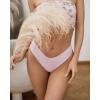 image:imageFINETOO Seamless Thongs for Women Sexy No Show Panties Invisible Vwaisted Stretch Ladies Underwear 6 PackG6pack