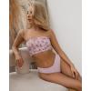image:imageFINETOO Seamless Thongs for Women Sexy No Show Panties Invisible Vwaisted Stretch Ladies Underwear 6 PackG6pack