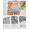 image:imageFINETOO 6 Pack Womens Underwear Cotton Boy Shorts High Waisted Full Coverage Boxer Briefs Sexy Lace Panties for Lady GirlsClassic Color