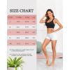 image:imageFINETOO Cotton Boyshort Underwear for Women Girls Boxer Briefs Full Coverage Soft Panties for Lady 4 PacksBeige black white gray