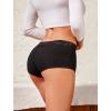 image:imageFINETOO Womens Boyshorts Underwear Soft Cotton Boxer Shorts Full Coverage Lace Panties Stretch Seamless Boxer Briefs 5 Pack