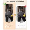 image:imageFINETOO 8 Pack Cotton Thongs for Women Sexy Gstring Thong Underwear Seamless Low Rise Tback Panties for Ladies Lingerie8 Piecesa