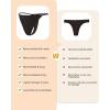 image:imageFINETOO 8 Pack Cotton Thongs for Women Sexy Gstring Thong Underwear Seamless Low Rise Tback Panties for Ladies Lingerie8 Piecesb