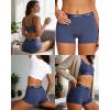 image:imageFINETOO Womens Cotton Boy Shorts Underwear Full Coverage Soft Boxer Briefs High Waisted Panties for Lady Girls 6 PackColor 6
