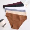 image:imageFINETOO 6 Pack Womens Seamless Hipster Underwear No Show Panties Invisibles Briefs Soft Stretch Bikini Underwears XSXLColora1