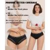 image:imageFINETOO Cotton underwear for women Cheeky Bikini Low Rise Soft Lace Hipster Ladies Sexy Panties 6 PackColor A6