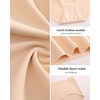 image:imageFINETOO 6 Pack Womens Seamless Underwear Full Coverage No Show Hipster Panties Sexy Stretchy Invisible Briefs Bikini LingerieColor L