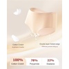 image:imageFINETOO 6 Pack Womens Seamless Underwear Full Coverage No Show Hipster Panties Sexy Stretchy Invisible Briefs Bikini LingerieColor L