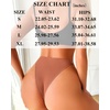 image:imageFINETOO Womens Underwear Cotton High Cut String Bikini Panties Low Rise Hipster Ladies Sexy Cheeky Underwear 6 PackD6pack
