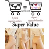 image:imageFINETOO 6 Pack Cotton Underwear for Women Cute Low Rise Bikini Panties High Cut Breathable Sexy Hipster Womens Cheeky S3XLSet3
