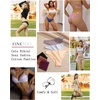 image:imageFINETOO 6 Pack Cotton Underwear for Women Cute Low Rise Bikini Panties High Cut Breathable Sexy Hipster Womens Cheeky S3XLSet5pack