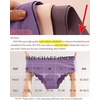 image:imageFINETOO 6 pack Seamless Underwear for Women Sexy Low Rise Hipster Wave Edge No Show Bikini Panties Womens Cheeky SXLColor6cc