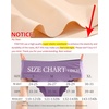 image:imageFINETOO 6 pack Seamless Underwear for Women Sexy Low Rise Hipster Wave Edge No Show Bikini Panties Womens Cheeky SXLLight Color