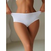 image:imageFINETOO Cotton Underwear for Women High Waisted Ribbed Full Coverage Briefs Soft Breathable Moisture Wicking Panties 6 PackColorf