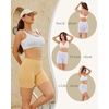 image:imageFINETOO Cotton Womens Boyshorts Underwear High waisted Anti Chafing Boxer Briefs Soft Panties for Girls Ladies 4 Packs