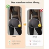image:imageFINETOO 8 Pack Cotton Thongs for Women Sexy Gstring Thong Underwear Seamless Low Rise Panties for Ladies Lingerie XSXXL8 Piecesb
