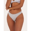 image:imageFINETOO Cotton Thongs for Women Soft Low Rise Sexy Thong Ladies Panties Womens Underwear 6 Pack XSXXXLColor6t
