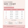 image:imageFINETOO Cotton Underwear for Women High Waisted Womens Underwear Pack Sexy Lace Cheeky Panties BriefA