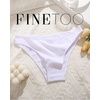 image:imageFINETOO Cotton Underwear for Women Sexy Cheeky Bikini Panties Lingerie  6 PackLow Rise Cheeky Soft Breathable Cotton Bikini PantiesUnderwear WomenPlus Size Lingerie Outfits Clothes ClothingSet16pack