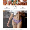 image:imageWomens Seamless Underwear V Cut cheeky No Show Bikini Panties 5pack XSL  No ShowStretchyInvisiblesLow RiseBreathableSoftBikini PantiesHipsterQuick DryingNo DiggingLoungeYogaWorkWorkoutOption a