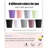 image:imageFINETOO Cotton Cheeky Womens Underwear breathable ribbed low rise BikiniSeta9pack