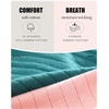 image:imageFINETOO Cotton Cheeky Womens Underwear breathable ribbed low rise BikiniSetb9pack