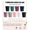 image:imageFINETOO Cotton Cheeky Womens Underwear breathable ribbed low rise BikiniSetb9pack